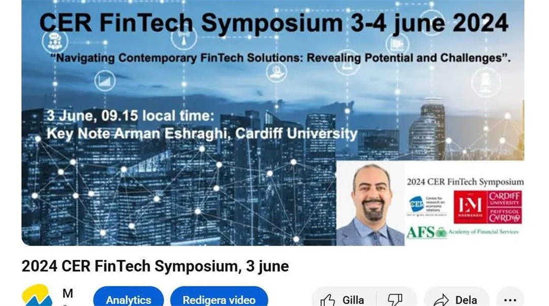 2024 CER FinTech Symposium, 3 june, Armand