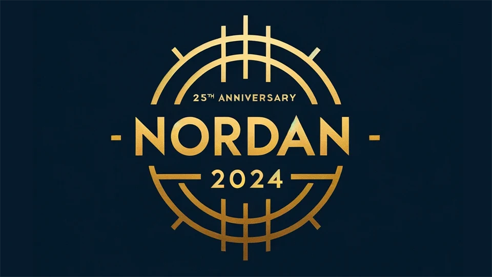 Logotype for the conference Nordan 2024.