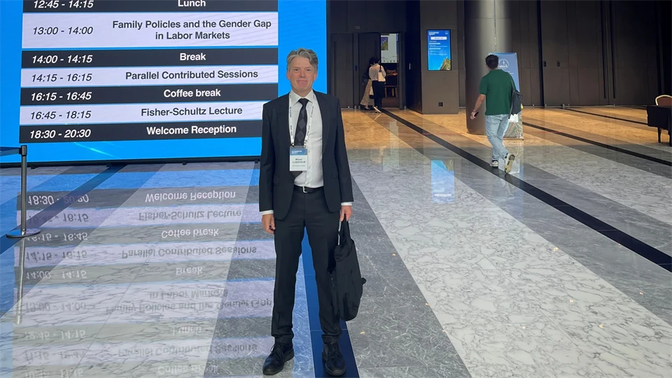 Mikael Lundholm på Econometric Society’s World Congress 2025