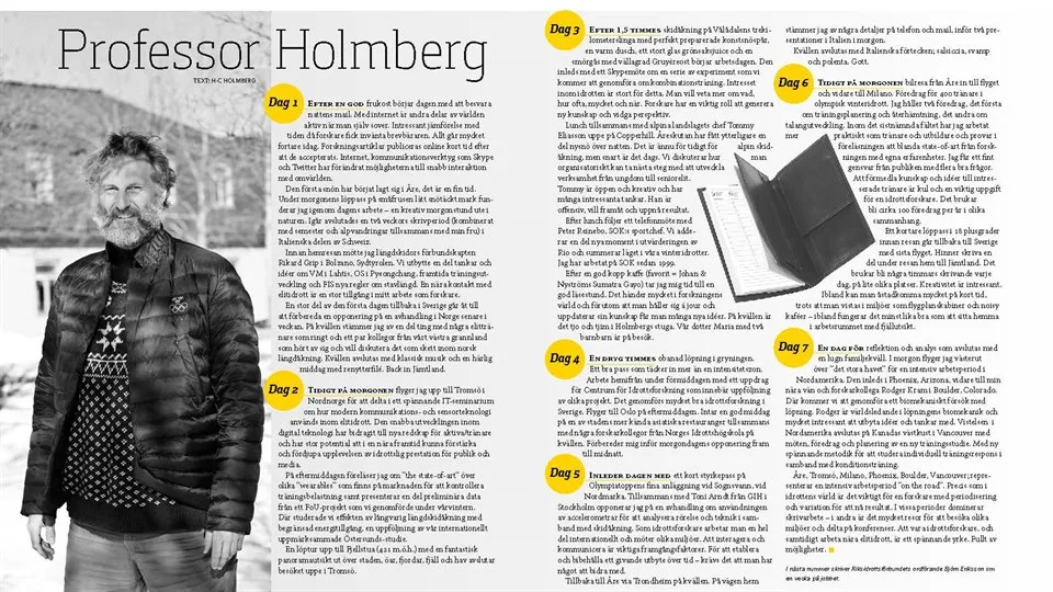 H-C Holmberg, NVC