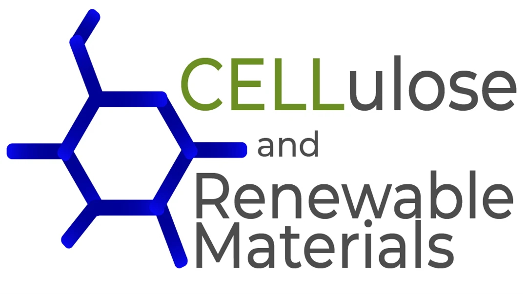 Logotyp Cellulose and renewable materials.