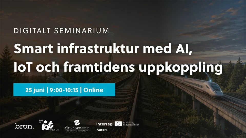 Smart infrastruktur med AI, IoT och framtidens uppkoppling