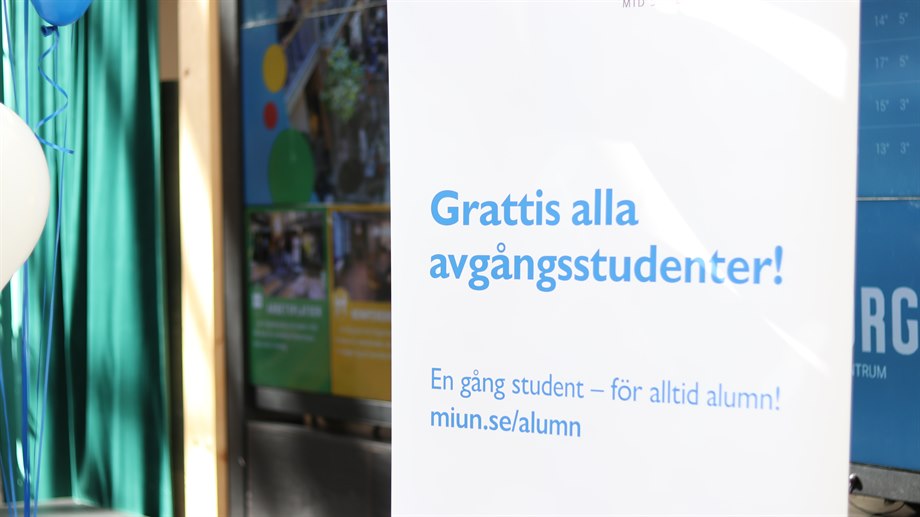 Grattis till alla studenter. 