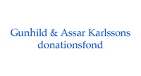 Logo: Gunhild och Assar Karlssons donationsfond
