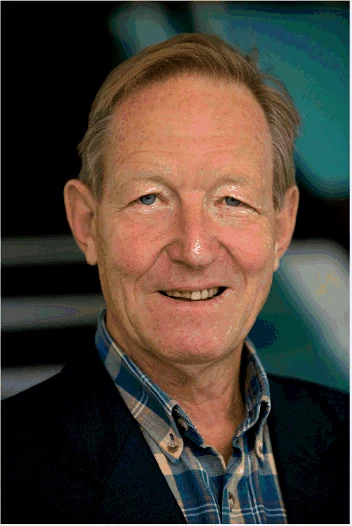 Porträttbild på en man.