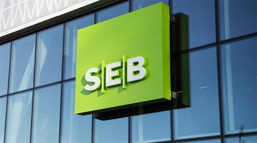 Logotyp för SEB banken i Sverige