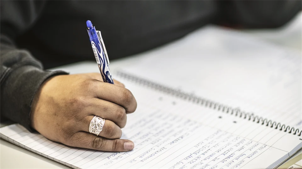 Studenter på Campus.