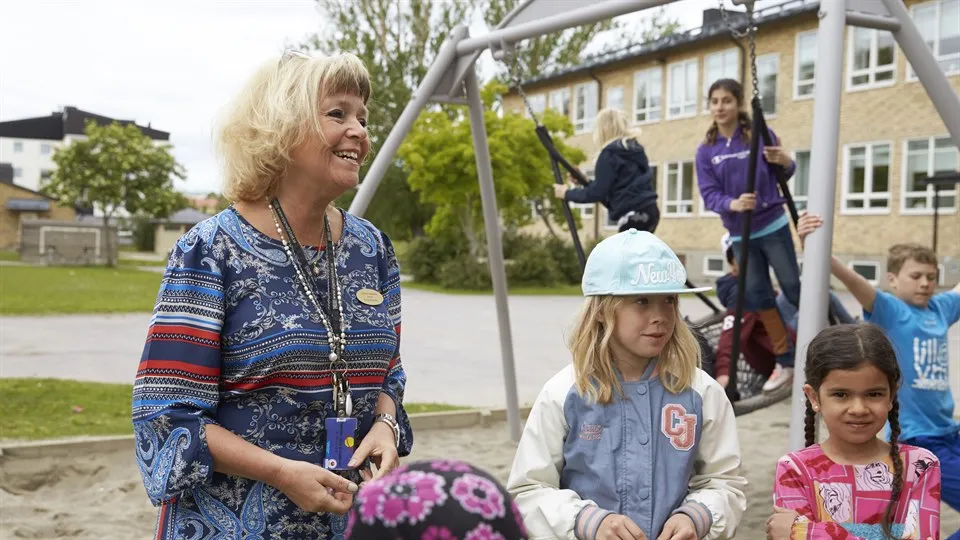 Rektor på skolgården