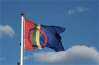 Den samiska flaggan