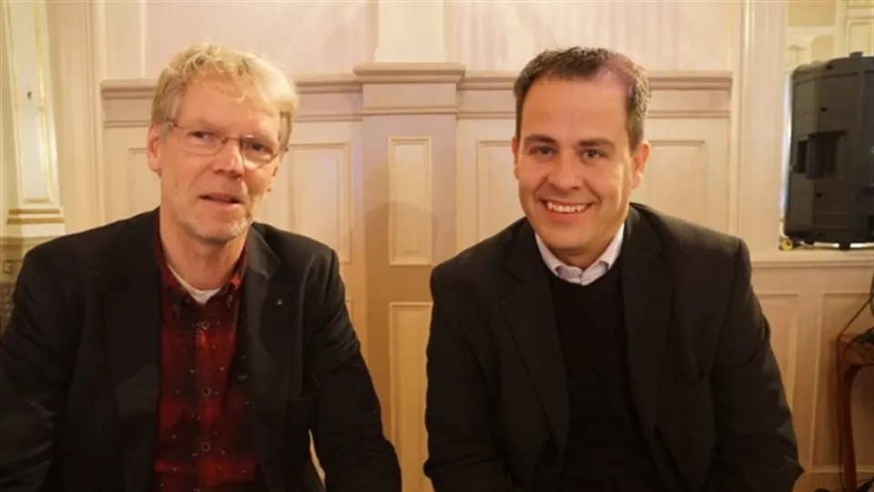 Christer Månsson, Sony Mobile och Mattias O´Nils, professor och projektledare för SMART