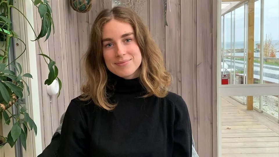 På bilden syns Eugenia Gerli, student på programmet Food City Design