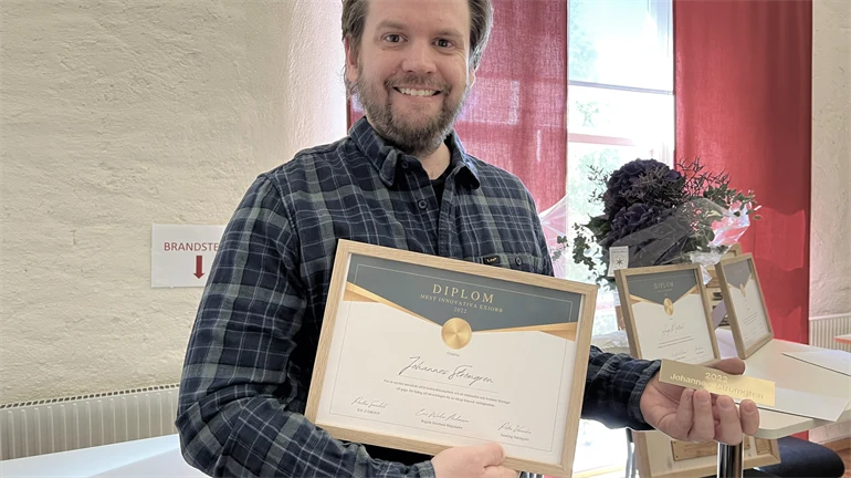 Johannes Strömgren exjobb Trangia med diplom