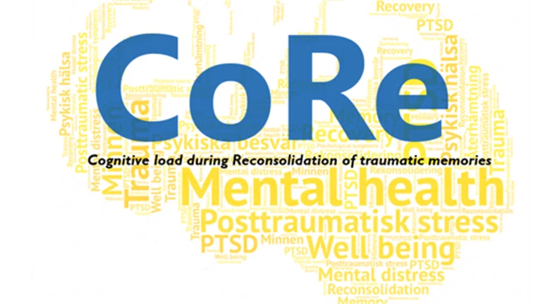 Textmoln utifrån CoRe: Cognitive load during Reconsolidation of traumatic memories.