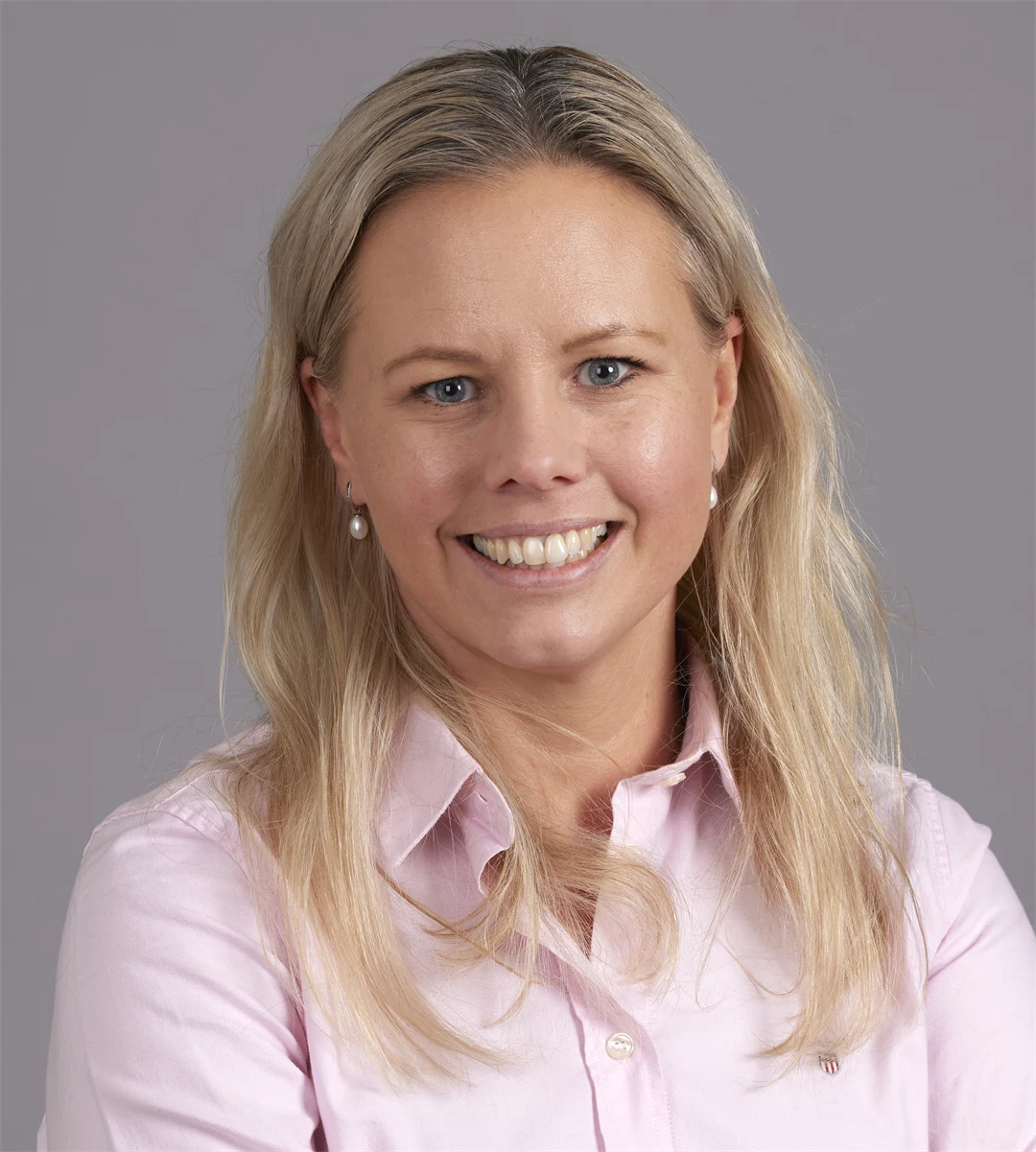 Porträttbild på en kvinna.