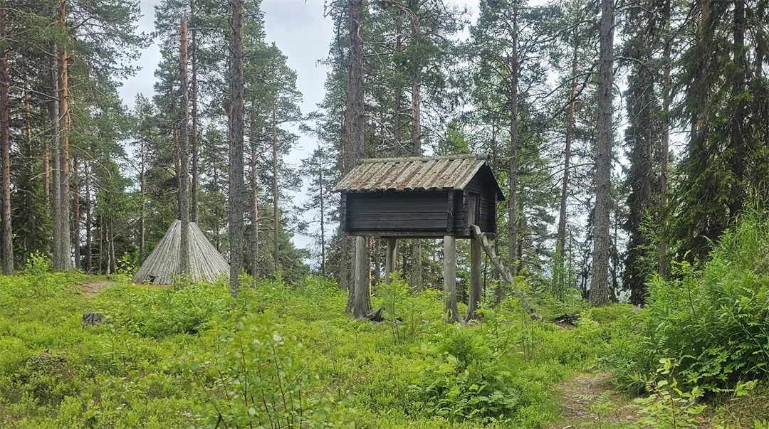 Vulatjeren saemien siebrie, Vilhelmina sameförenings, viste på Kyrkberget