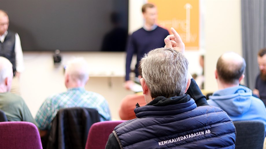 Frågorna var många under seminariets panelsamtal.