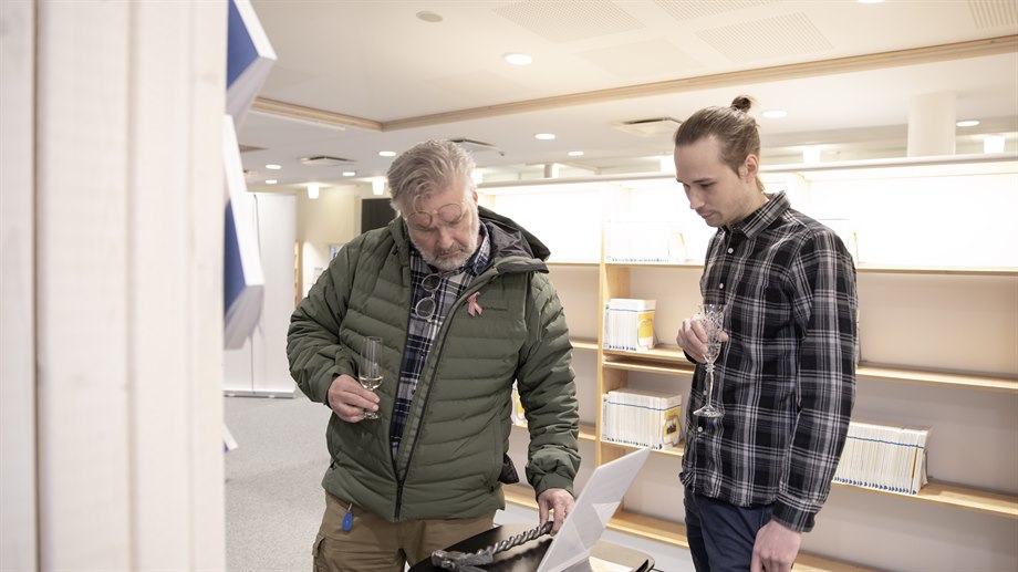 Mikael Bäckström och William Sjöström.