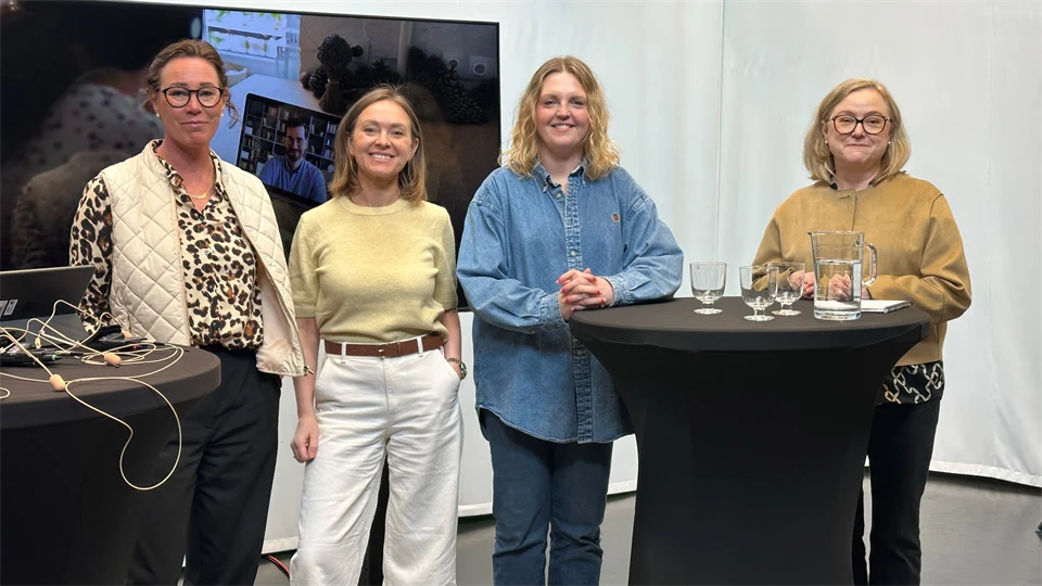 Webinar about a changing workplace with Nina Staaf, Lovisa Lahi, Malin Rinstad och Maria Nyberg