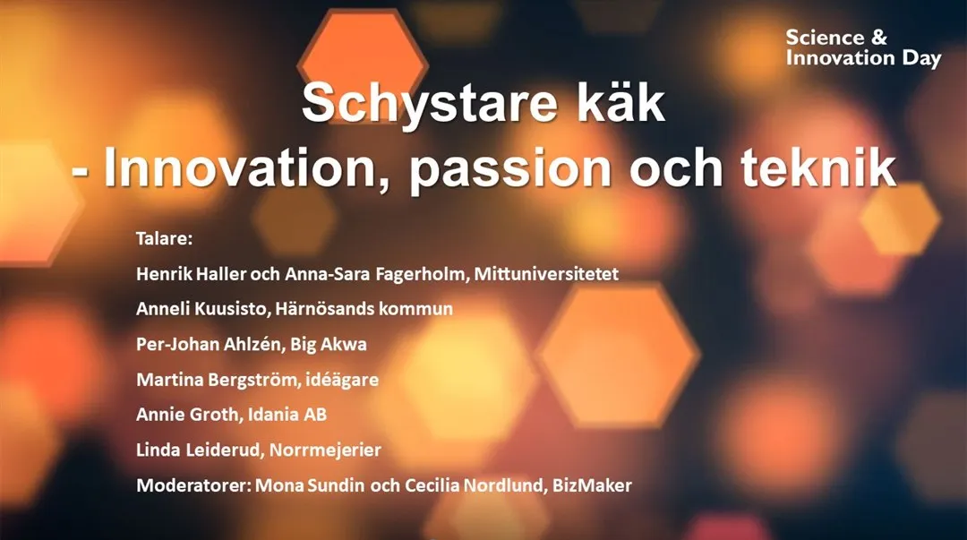 Schystare käk - innovation, passion och teknik