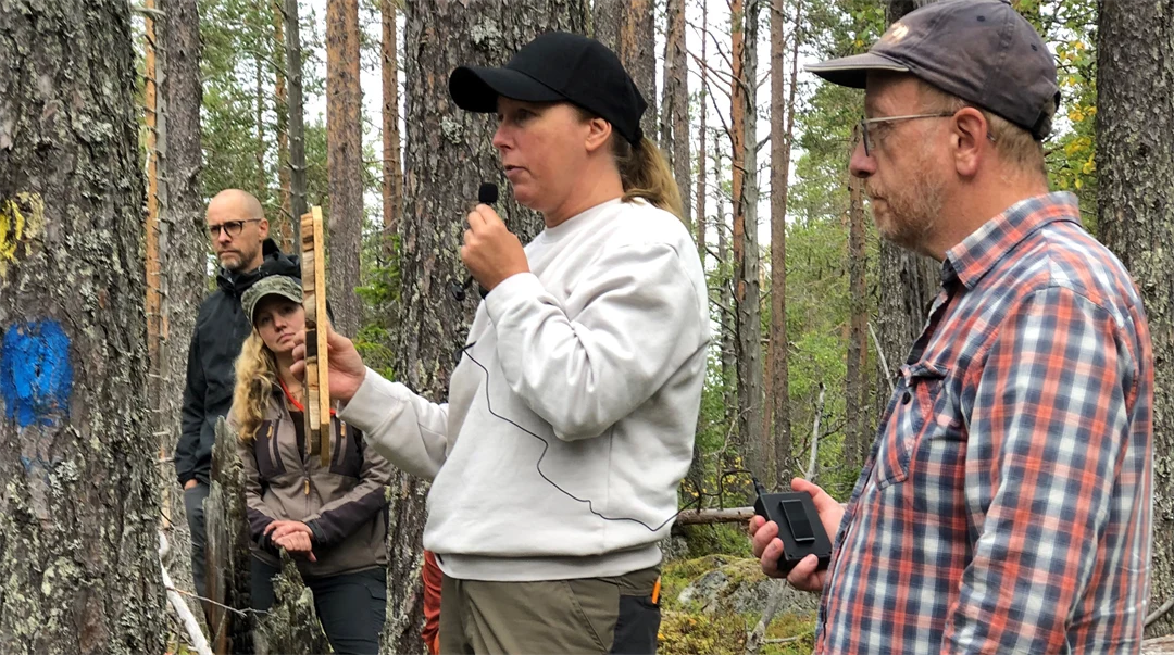 Jennie Sandström och övriga lärare håller kursintroduktion