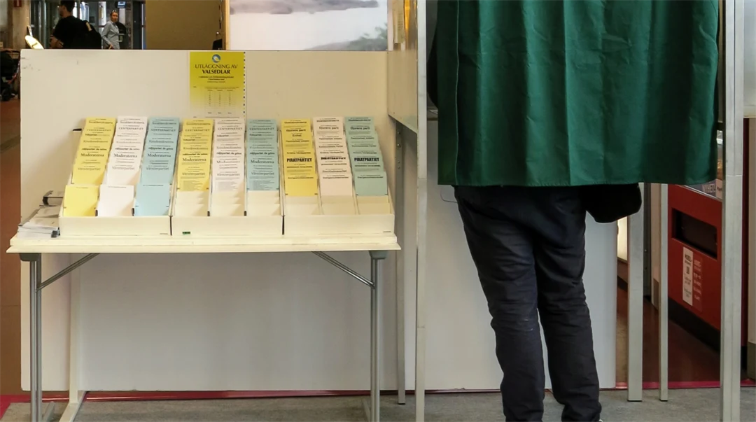 Val valsedlar valsituation