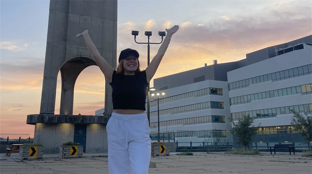 Amanda Johansson vid Memorial University of Newfoundland.