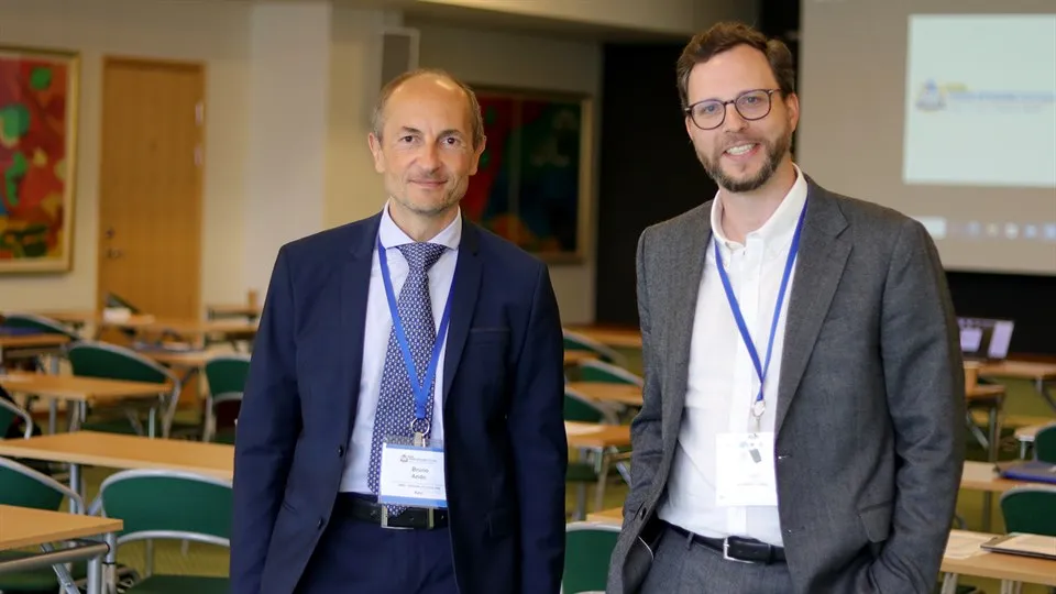 Professor Bruno Ando and Associate Professor Sebastian Bader IEEE SAS 2022