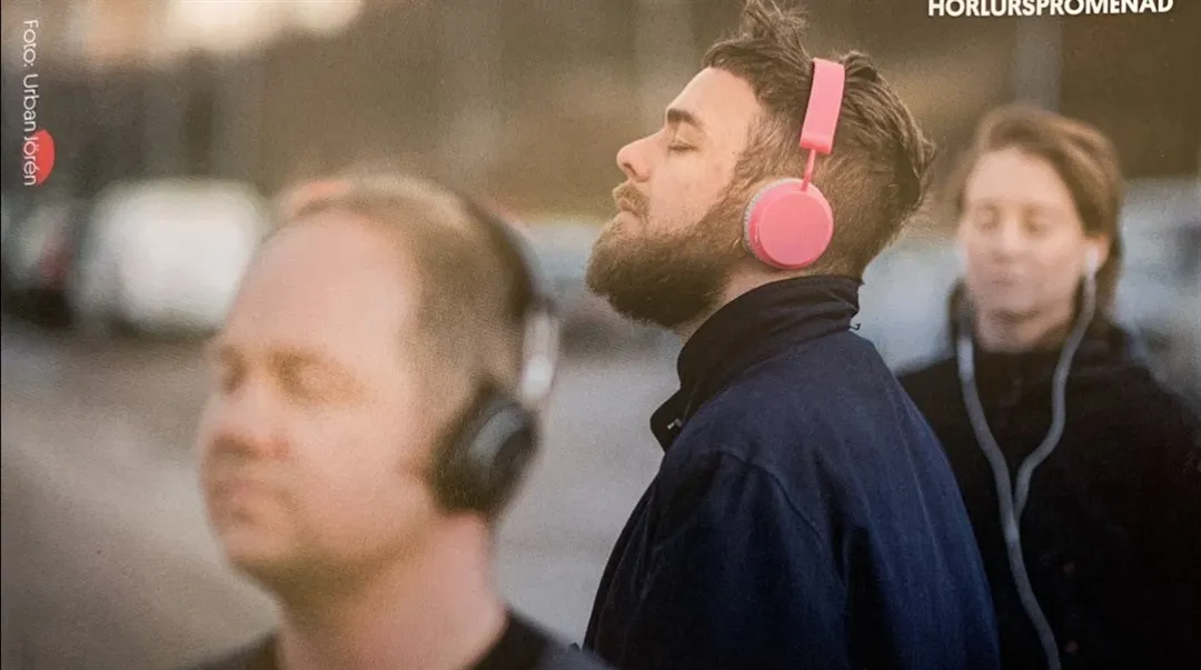 Hörlurspromenad - Kartan över oss