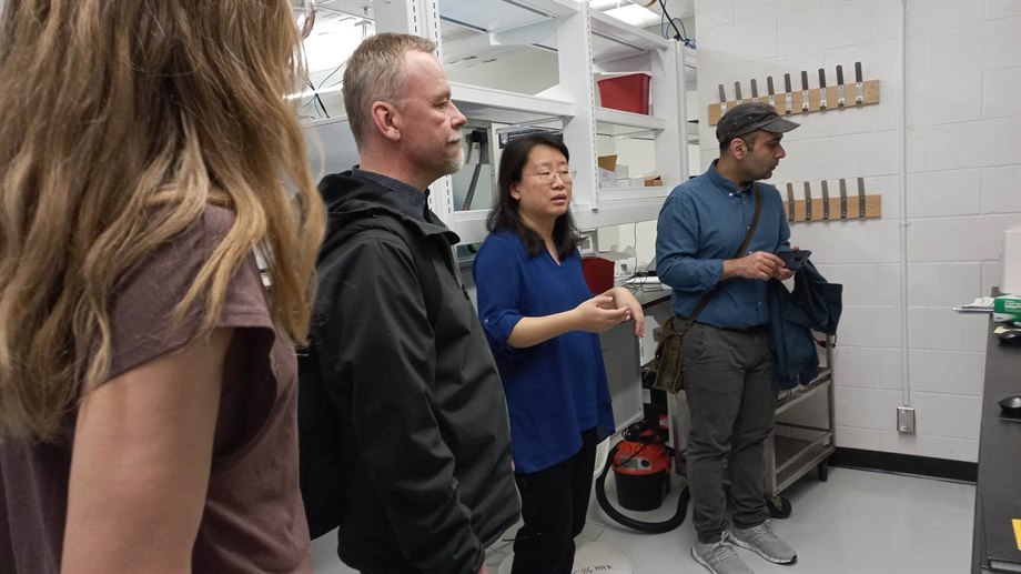 Fr.v. Ida Svanedal, Magnus Norgren och Alireza Eivazi