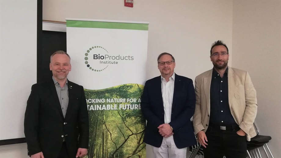 Fr.v. Magnus Norgren, Orlando Rojas och Bruno Medronho