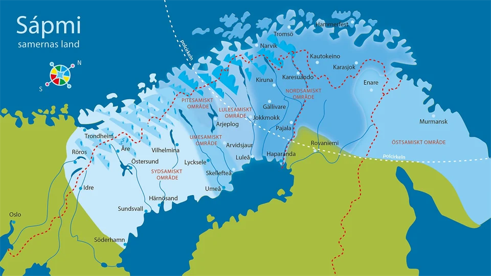 Samiska De samiska språken | Mittuniversitetet miun.se