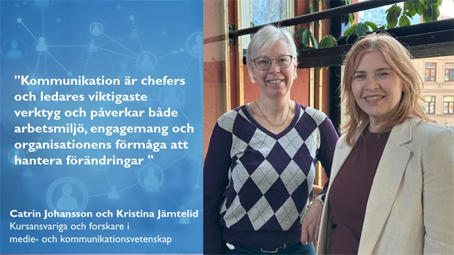 Catrin Johansson och Kristina Jämtelid