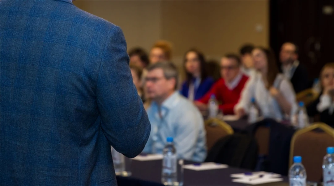 Participants at a conference