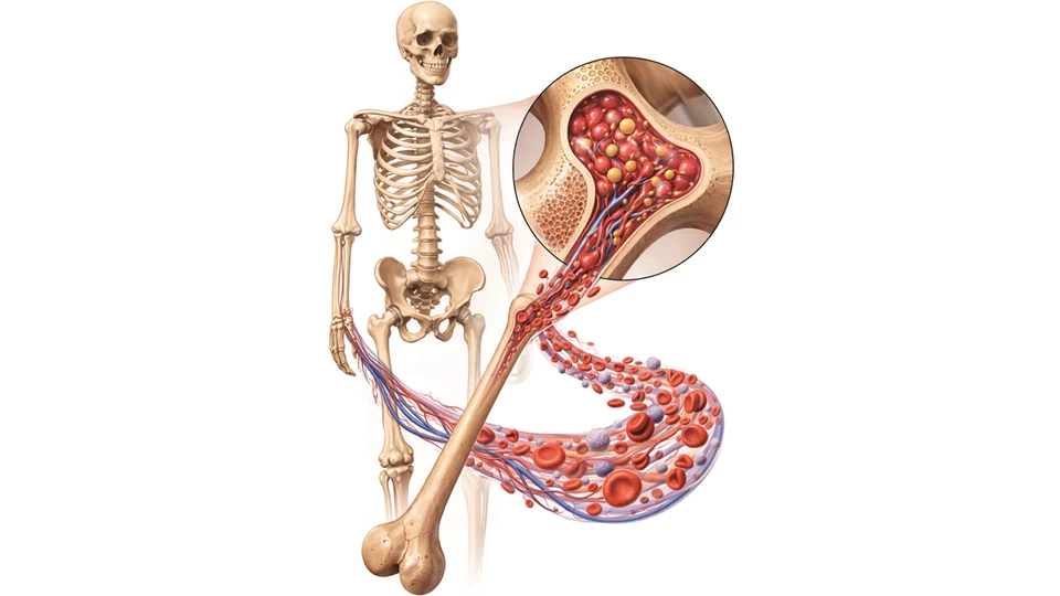 Illustration of a skeleton.