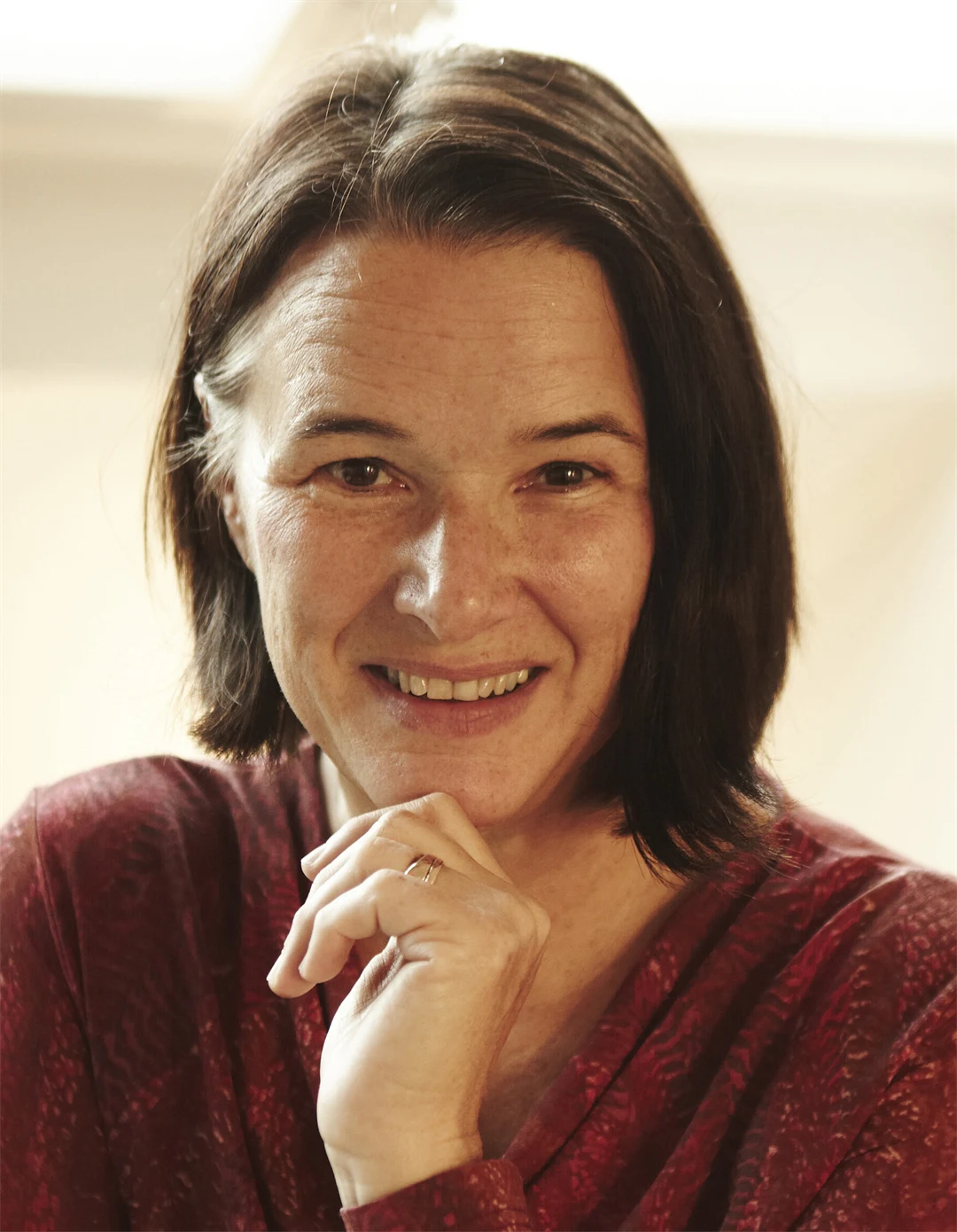 Porträttbild på en kvinna.