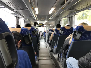 Bussinteriör.