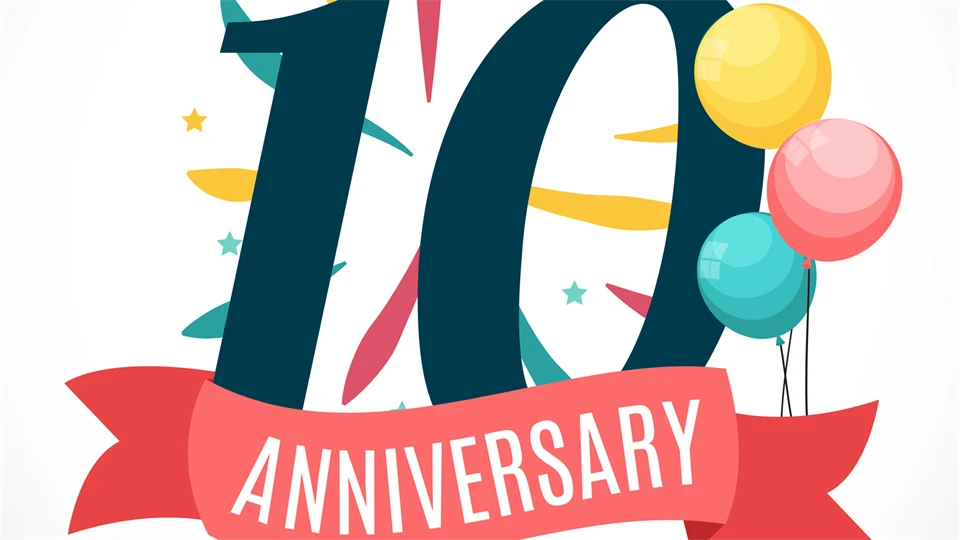 10 -års jubileum