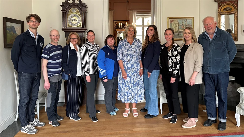 FISU visit at County Governor's Residence