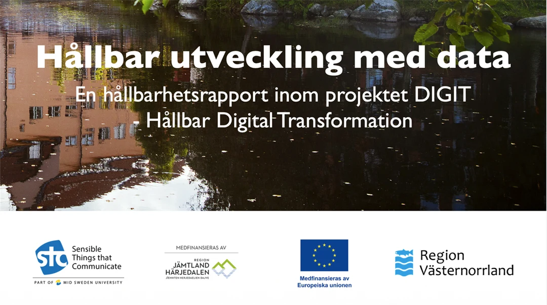 Framsida för Hållbarhetsrapport DIGIT