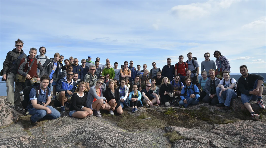 Group picture, students and lecturers, Summer university 2014