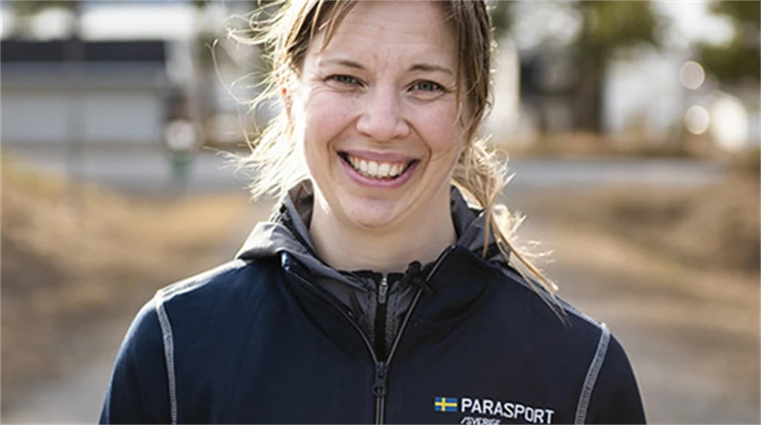 Porträtt på en kvinna.