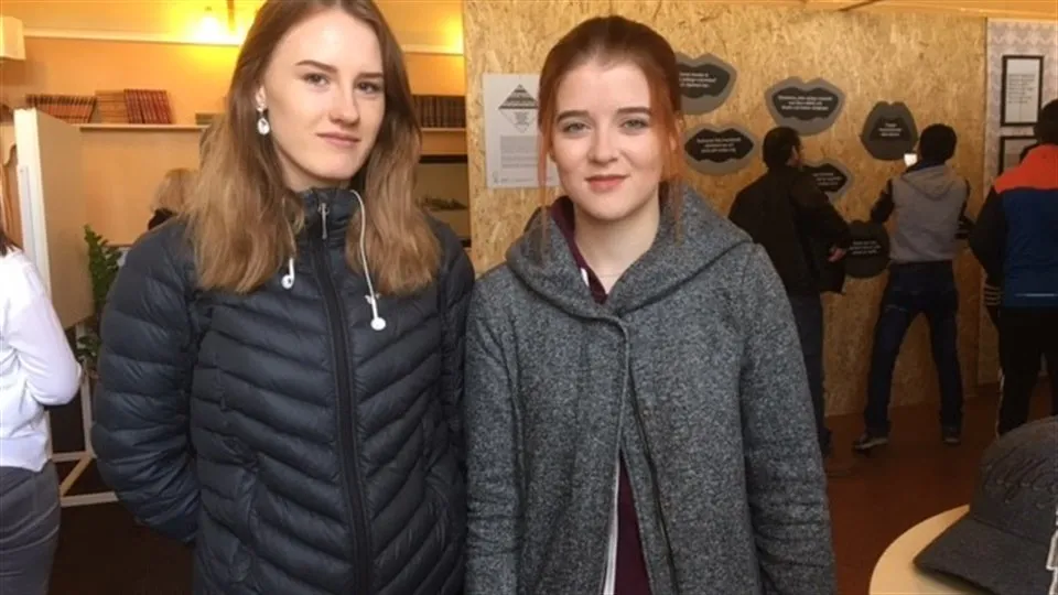 Tova Nydalen och Lova Bodin