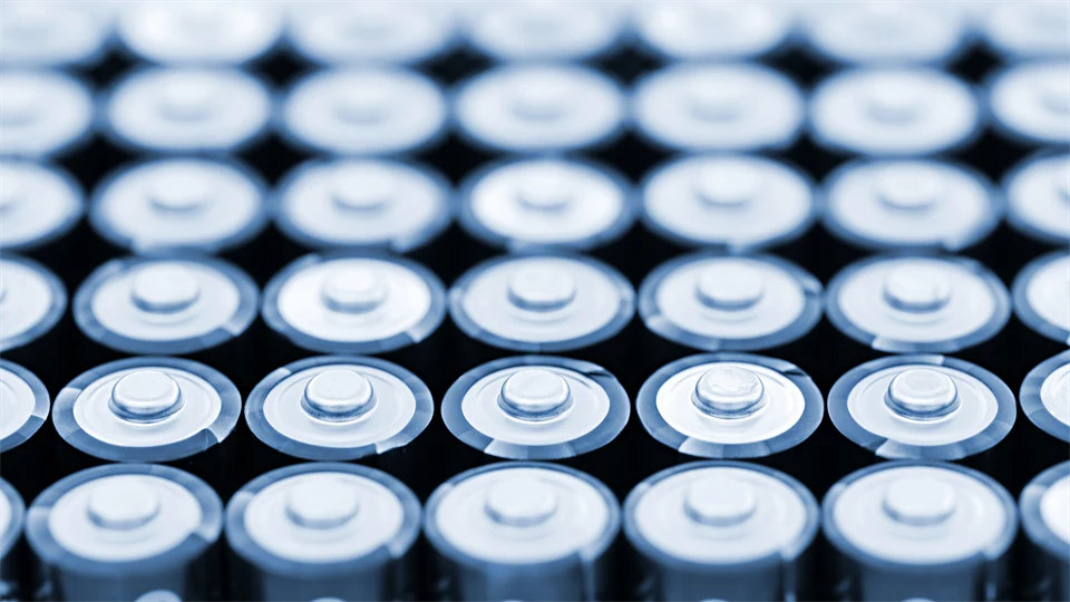 Image of several black batteries.