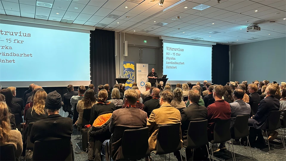 Öppningsanförande med arkitekt Gert Winhgård vid Bomorrow 2026