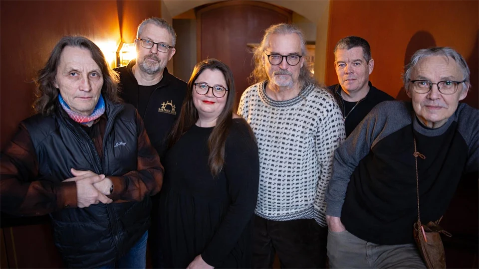 En grupp människor.