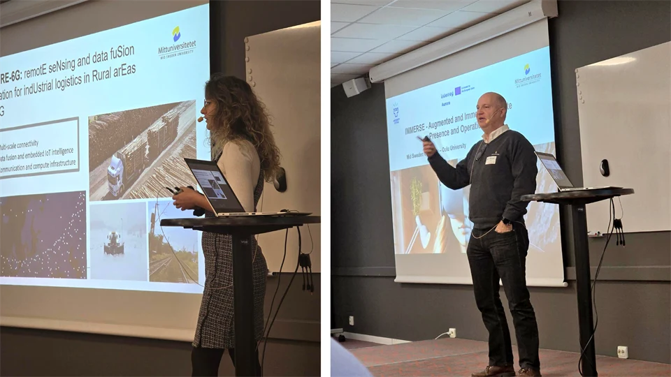 Irida Shallari och Mårten Sjöström, TSG Tillverkarseminarium Uppsala 