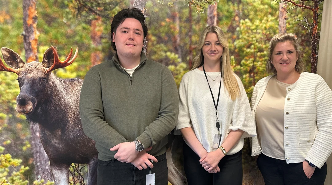 Viktor Åslin, Sofia Engström och Jennie Kjellin