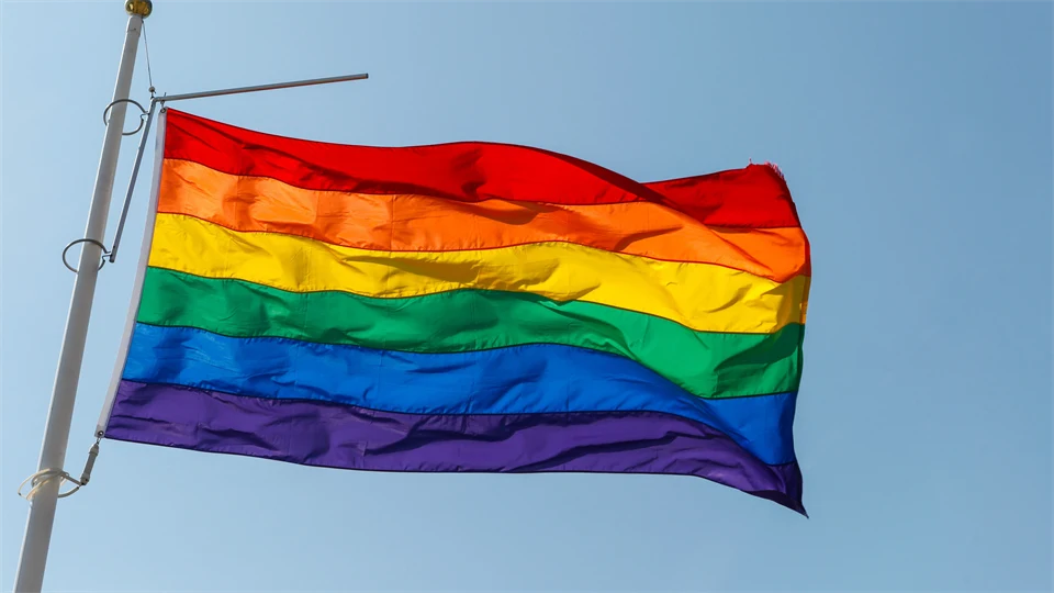 Pride flagga