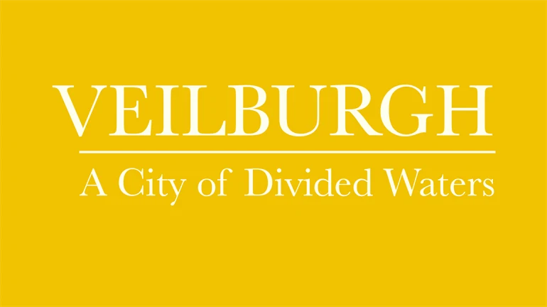 En gul bild med vit text som säger 