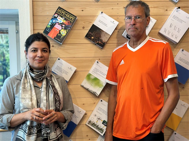 Ammarah Tariq och Peter Öhman 250901